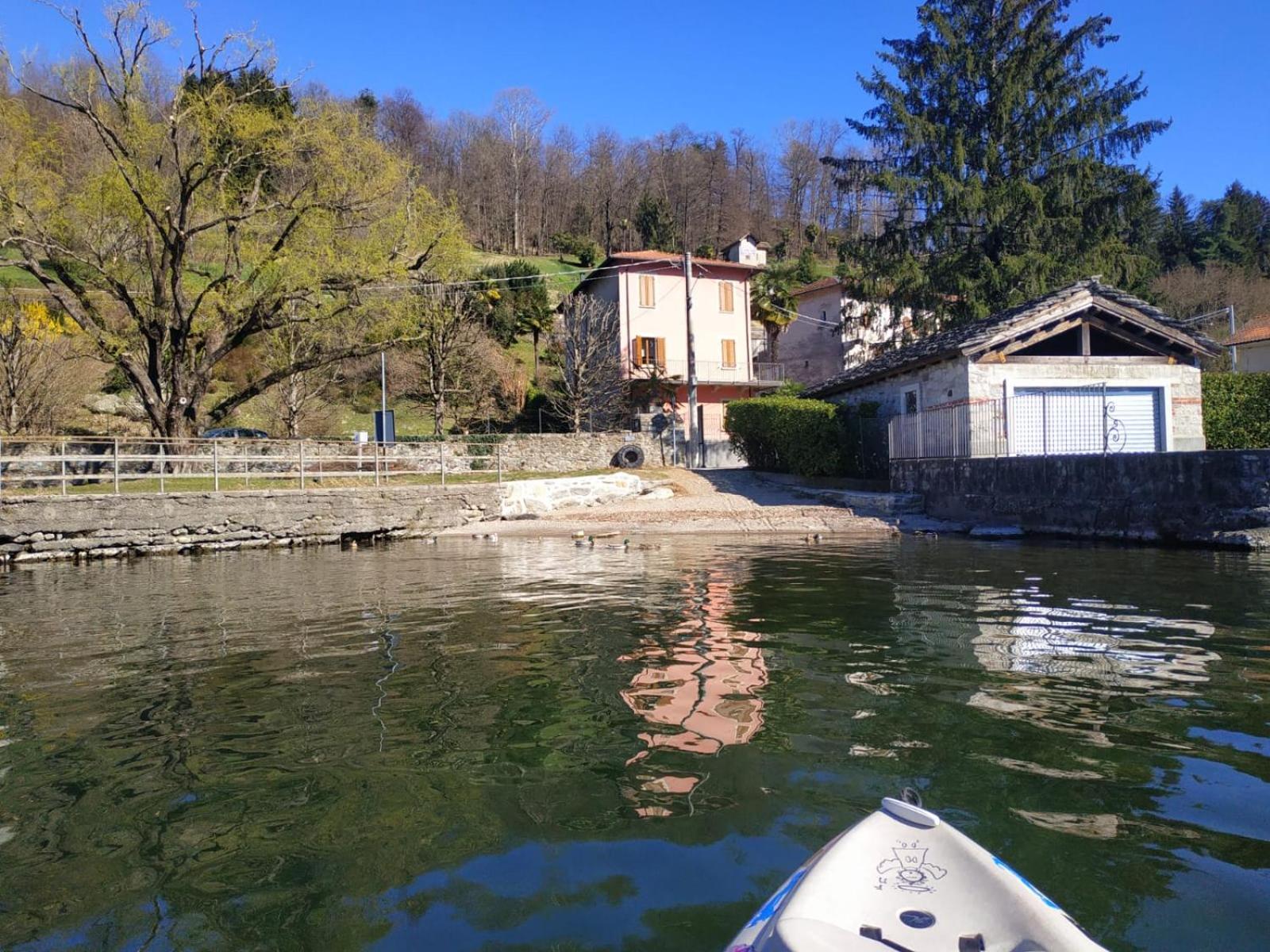 La Baia D'Acquadolce Villa Bolzano Novarese Bagian luar foto
